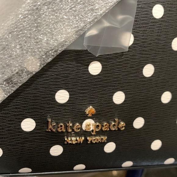 ♠️ kate spade X Disney Minnie Mouse Bow Polka Dots Backpack, Black Multi main image 7